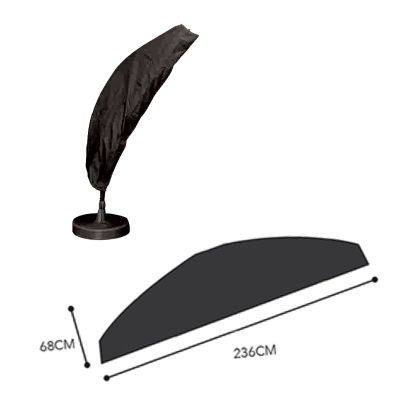 Classic Protector 5000 Cantilever Parasol Cover - Black