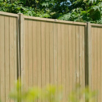Hartwood 5' x 6' Vertical Tongue & Groove Pressure Treated Fence Panel