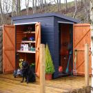 Bards 7' x 4' Handy Pent Storage Shed - Pre Painted
