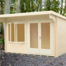Loxley 3.6m x 3.6m Bolton Log Cabin