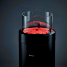 Enders Medium NOVA LED Flame Patio Heater - Black