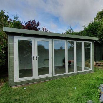 Bards 18' x 12' Othello Bespoke Insulated Garden Room - Painted