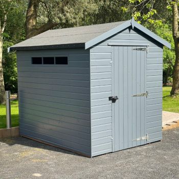 Bards 10' x 8' Custom Apex Security Shed - Tanalised or Pre Painted