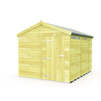 Holt 8' x 9' Pressure Treated Shiplap Modular Apex Security Shed