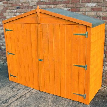 Loxley 7' x 3' Overlap Apex Bike Shed