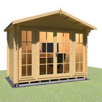 Loxley 3m x 1.8m Epworth Log Cabin